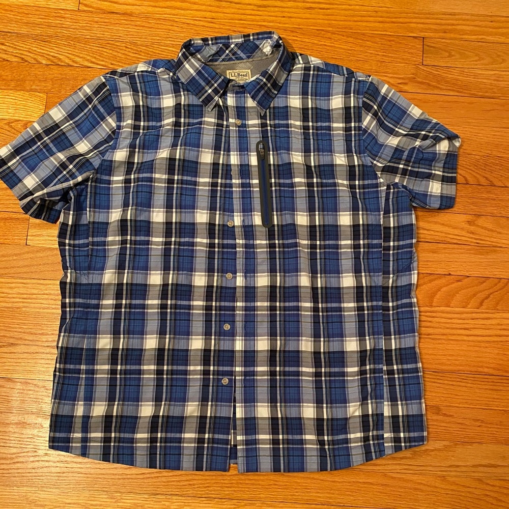 L.L. Bean Men’s collared shirt
